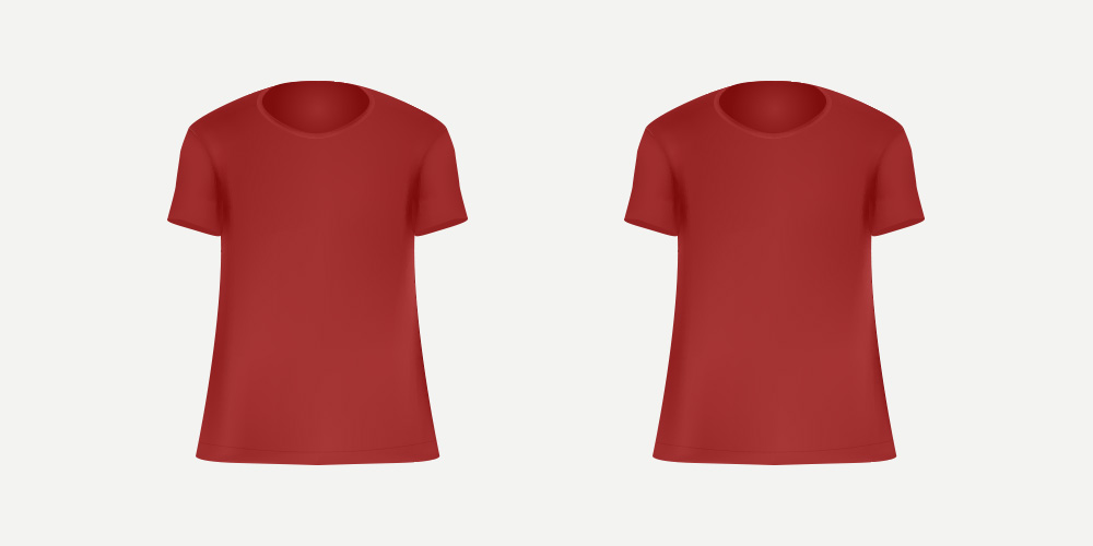 赤いTシャツ